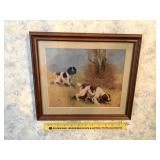 Framed Artwork - Measures Approx. 13 1/2 x 11 1/2