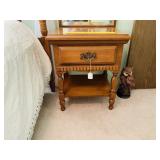 Side Table with (1) Drawer - Measures Approx. 24T