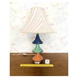 Electric Table Lamp with Shade - The base appears