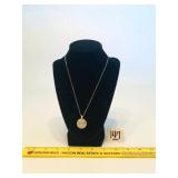 (1) Necklace - Marked 925 Italy and the Pendant