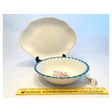 (2) Homer Laughlin Dishes - one is a Platter and