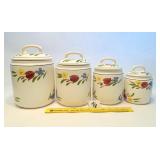 4pc. Decorative Canister Set - appears