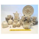 Set of Dishes - Country ware Genuine Stoneware