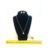 Necklace and Matching Earrings - the Earrings are