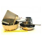 Assortment of Kitchen Items includes Square