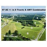 56.82 Ac Offered in 8 Tracts / ANY Combinations