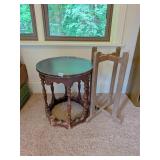 Vintage Wooden Table w/ particle board top