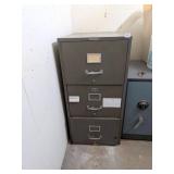 Vintage Remington Rand Metal Filing Cabinet