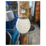Vintage Hanging Light Fixture     Located in