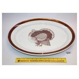 Large Arabia Turkey Platter, made in Finland