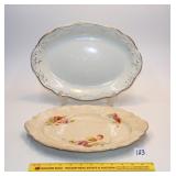 W.H. Grindley & Co Oval Platter & a Chatham Oval