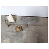 Vintage Floor Lamp, base is broken     Located in