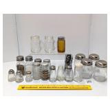 Group lot of Salt & Pepper Shakers & Cheese