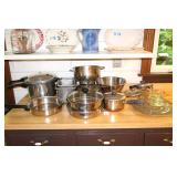 Group lot of cookware, includes (1) Revereware