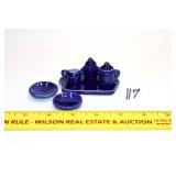 Ceramic Toy Tea Set, unmarked    Located in Foyer