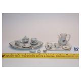 (2) Partial Ceramic Toy Tea Sets, unmarked