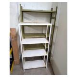 (2) Metal Shelving Units, have rust