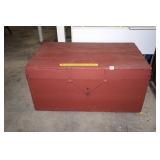 Large Vintage Wooden Chest