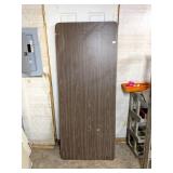 Laminated Particle Board Folding Table, heavy