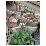 Antique Farm Implement Wheel