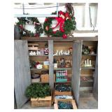 Christmas Cabinet Clean Out     Located in