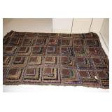 Vintage Hand Hooked Rug