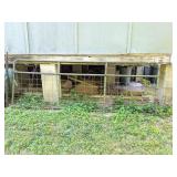 Metal Gate; measures approx. 141 in L x 48 in T