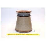 Ceramic Pot / Vase, has chips on bottom, appears