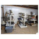 (3) Store Shelving Units (LEFT SIDE ONLY), have