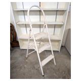 Metal Folding Stepladder     Located in Basement