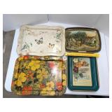 Vintage Metal Trays