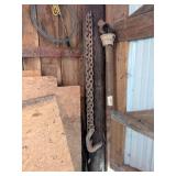 Heavy Chain w/ hook     Located in Barn