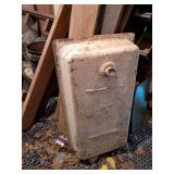 Vintage Porcelain Cast Iron Sink, very heavy,