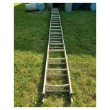 Extension ladder; approx 20 Ft; bottom rung
