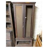 Wooden Gun Cabinet