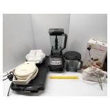 Group lot of small appliances including a Ninja