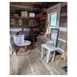 Corner Clean Out including mirrors, side tables,