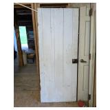 Vintage Wooden Barn Style Door     Located in