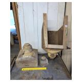 (2) Salvaged Flour Sifters from vintage
