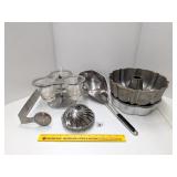 Group lot of kitchenware     Located in Basement
