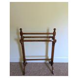 Wooden Quilt Rack