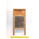 Small Vintage Dubl Handi Washboard