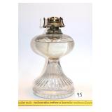 Clear Glass Oil Lamp