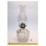 Clear Glass Oil Lamp