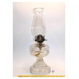 Clear Glass Oil Lamp