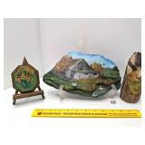 (3) Hand-painted items