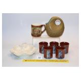 Group lot of Ceramic Kitchen items including (5)