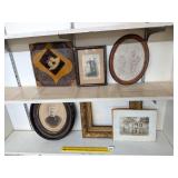 Group lot of Vintage Photographs, glass is broken