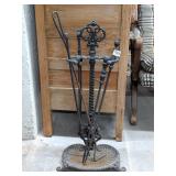 Vintage Fireplace Tools     Located in Basement