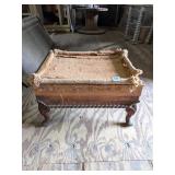 Vintage Wooden Foot Stool Frame, need